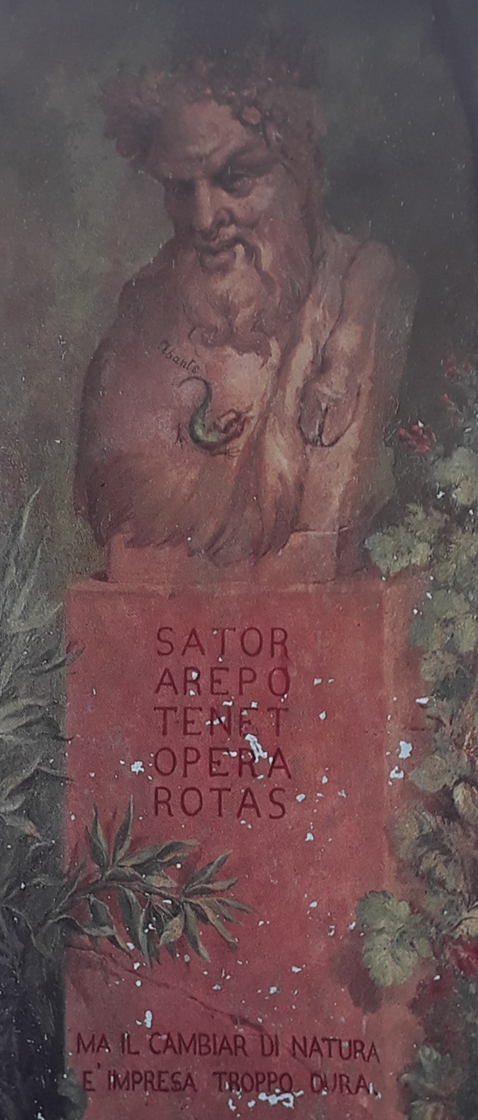 Quadrato Magico del pittore Filippo Balbi 